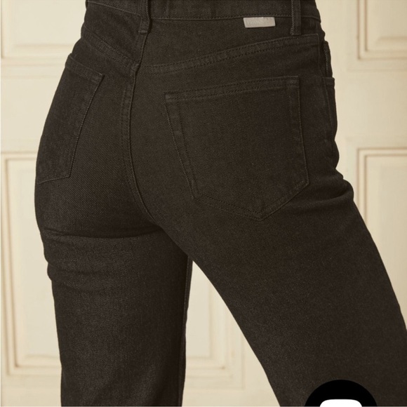 NWOT Boyish Jeans The Mikey High Rise Wide Leg Black Beauty Size 26 - Picture 3 of 6